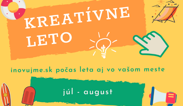 Kreatívne leto plánuje navštíviť 16 miest | Inovujme.sk